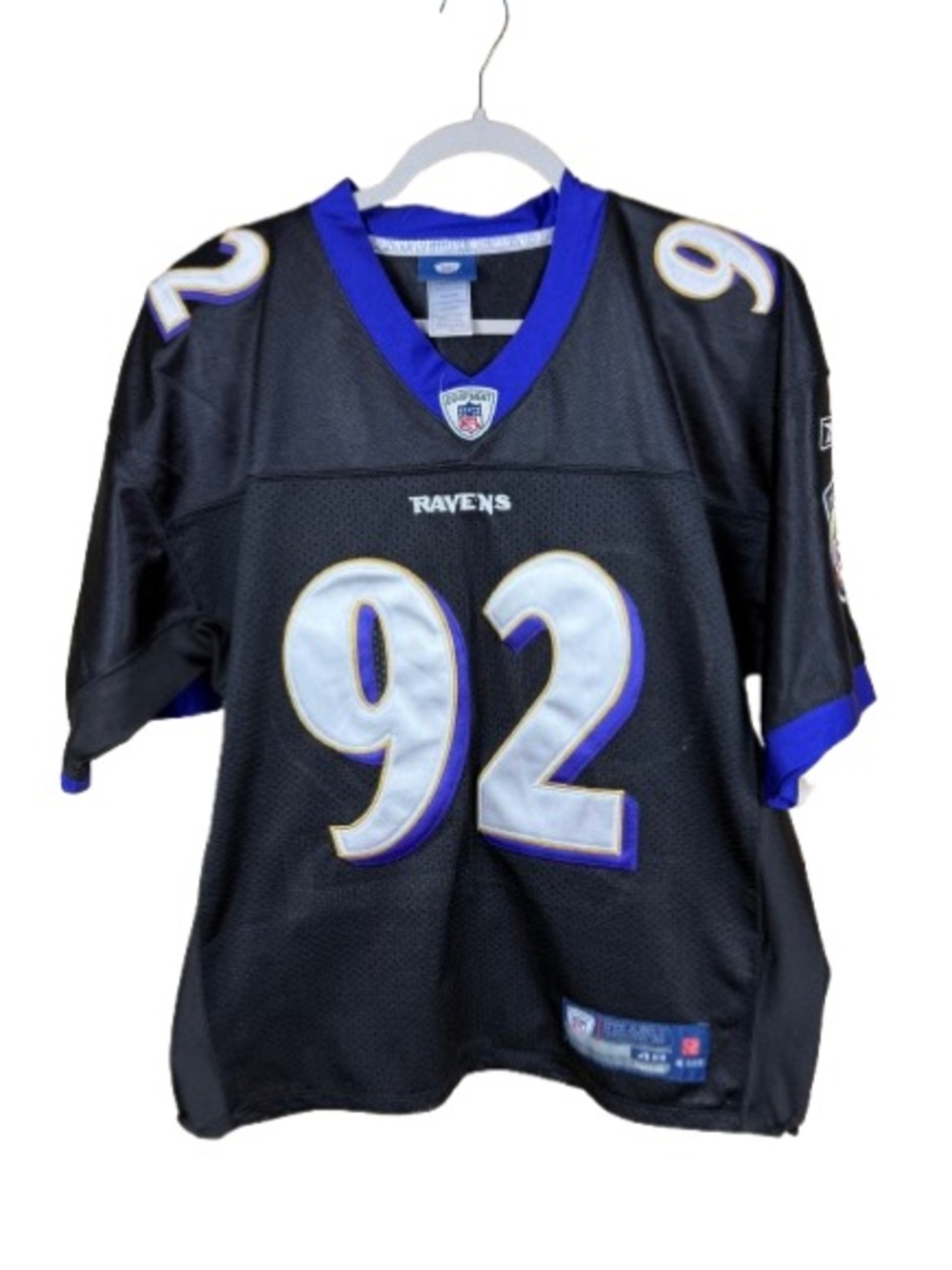 Reebok Black NFL Equipment Football Jersey Haloti Ngata